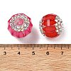 Transparent Resin Rhinestone Beads OACR-D307-05-3