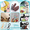 9Pcs 3 Colors Iron Swivel Clasps HJEW-NB00260-5