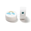 Handmade Polymer Clay Beads X1-CLAY-B003-14-3