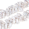 Natural Baroque Keshi Pearl Beads Strands PEAR-S022-04A-2