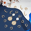 16Pcs Brass Earring Findings KK-ME0002-50-4