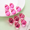 Autumn Theme Transparent Acrylic Pendants TACR-T024-04B-906-7