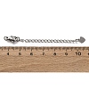 304 Stainless Steel Curb Chain Extender STAS-N088-47P-3
