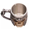 Halloween 304 Stainless Steel Skull Mug SKUL-PW0001-022-5