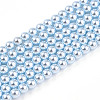 Baking Paint Pearlized Glass Pearl Bead Strands HY-N002-3mm-A05-2