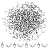 250Pcs 304 Stainless Steel Bead Tips STAS-UN0063-54-1