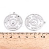 304 Stainless Steel Pendants STAS-N108-40P-3