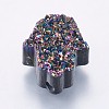 Imitation Gemstone Resin Beads RESI-P010-A-2