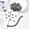 CCB Plastic Beads CCB-YW0001-01B-6