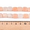 Natural Pink Aventurine Beads Strands G-T138-92-5