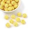 AB-Color Resin Rhinestone Beads RESI-S315-10x12-12-1