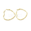 Rack Plating Brass Heart Hoop Earrings for Women EJEW-I277-07G-1