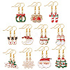 DIY Christmas Earring Making Kits DIY-TA0002-86-2