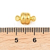 Brass Magnetic Clasps with Loops X-KK-H361-G-4