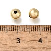 Rack Plating Brass Beads KK-K373-08B-G-2