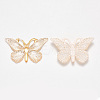 Transparent Acrylic Pendants TACR-R140-08A-2
