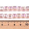 Electroplate Glass Beads Strands EGLA-D018-8x8mm-32-4