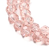 Transparent Glass Beads EGLA-A035-T8mm-D20-4
