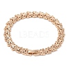 Brass Link Chain Bracelets for Women Men BJEW-P324-01G-KCG-1