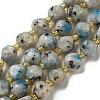 Natural K2 Stone Beads Strands G-K387-A06-01-2
