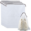 10Pcs PE Velvet Drawstring Storage Bags ABAG-SP0001-34C-1