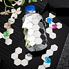200Pcs Adhesive Acrylic Cabochons Sheets DIY-PH0022-92-5