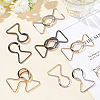 12Pcs 3 Colors Alloy Belt Buckles FIND-OC0002-91B-5