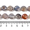 Natural Botswana Agate Beads Strands G-C116-A65-01-5