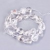 Natural Quartz Crystal Beads Strands G-I201-C-1