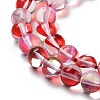 Transparent Glass Beads GLAA-B022-6mm-04-3