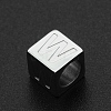 Non-Tarnish 201 Stainless Steel European Beads STAS-N090-LA062-W-1
