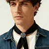 6Pcs Alloy with Imitation Leather Scarf Clips AJEW-CL0004-82C-6