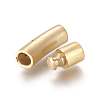 304 Stainless Steel Bayonet Clasps STAS-I013-6mm-MG-4