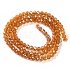 Electroplate Glass Beads Strands EGLA-A034-T3mm-A19-4