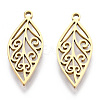 Ion Plating(IP) 304 Stainless Steel Pendants STAS-T063-207G-2