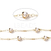 Brass Handmade Beaded Chains CHC-I036-28G-2