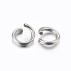 Non-Tarnish 304 Stainless Steel Open Jump Rings LS-X-STAS-H437-9x1mm-2