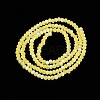 Transparent Glass Beads Strands EGLA-A044-T1mm-MB29-3