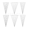 36Pcs 3 Styles 925 Sterling Silver Eye Pins STER-PH0002-65-7