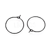 316L Surgical Stainless Steel Hoop Earring Findings X-STAS-D164-03B-2