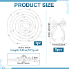 ABS Plastic Imitation Pearl Party Decorations HJEW-PH02544-2