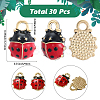 30Pcs Zinc Alloy Charms FIND-SC0021-85G-2
