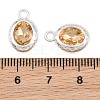 Alloy & Glass Pendants GL-CBA1FD3-02S-02-3