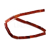 Natural Red Agate Beads Strands G-NH0019-A03-02-2