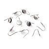 Tarnish Resistant 304 Stainless Steel Earring Hooks STAS-F271-01B-P-1