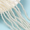 Baking Paint Pearlized Glass Pearl Round Bead Strands HY-Q003-4mm-02-1