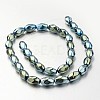 Electroplate Non-magnetic Synthetic Hematite Beads Strands G-F300-12-07-2