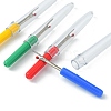 4Pcs 4 Colors Plastic Handle Iron Seam Rippers TOOL-YW0001-22-1