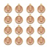 Golden Plated Alloy Enamel Charms LS-ENAM-S118-06I-2