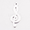 Treble Clef Pendants TIBEP-R315-S-LF-3